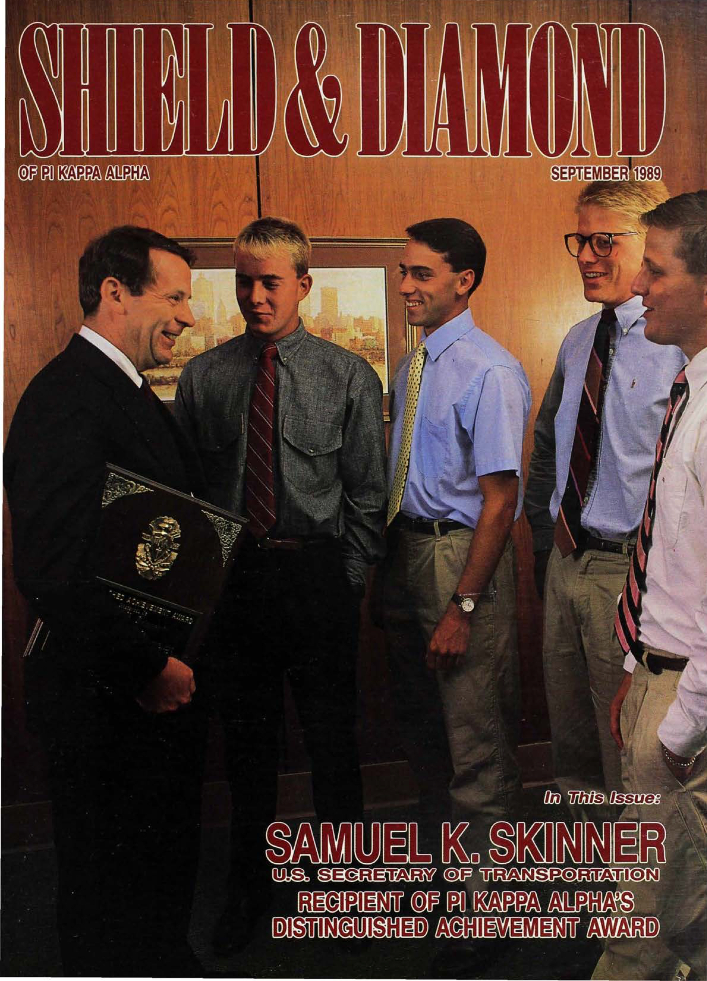 Shield and Diamond, Vol. 100, No. 3, September 1989
